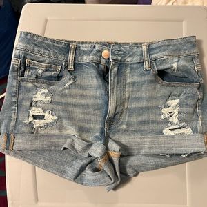 American eagle jean shorts